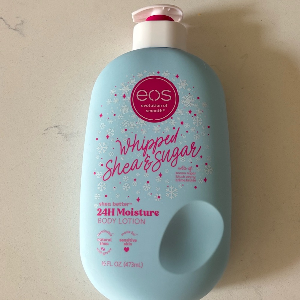 Eos Whipped Shea and sugar body lotion